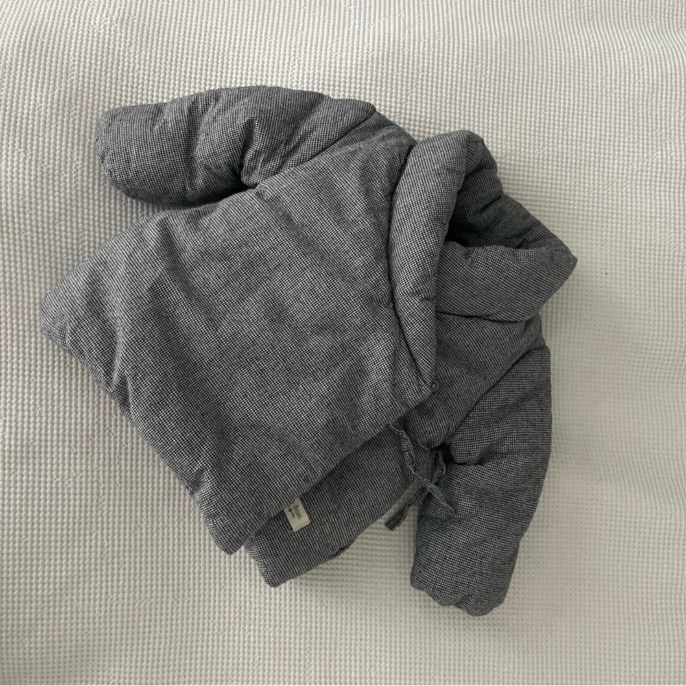 Zara baby kimono Gray Wrap jacket